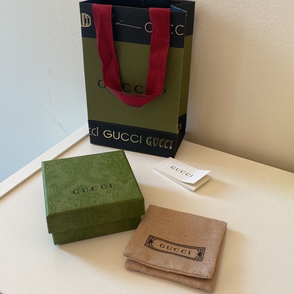 Gucci Necklace with mother of pearl pendant in 925 sterling silver - Picture 7 of 10